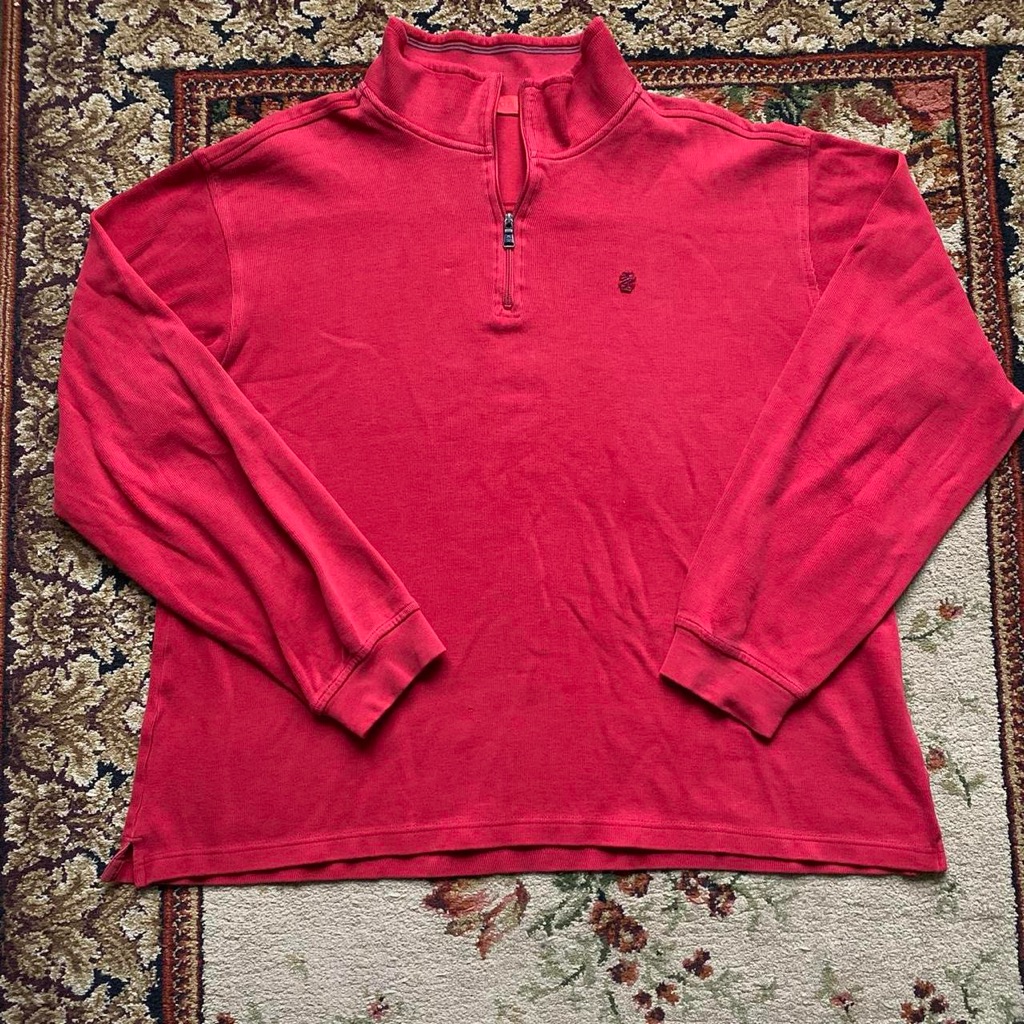 Basic Red Izod Pullover